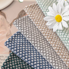 Hooux CottonLinen Sofa Coushion Anti Cat Scratch Towel Slipcovers Living Room Non-Slip balls Tassels Cushion Dust Soft Cover