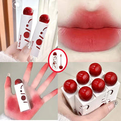 Hooux Mist Lipstick Lip Glaze Cream Women Girls Make Up Korean Cosmetics Whitening and Brightening Lipstick Lip Tint Women Beauty