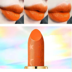 Hooux Orange Lipstick Velvet Matte Lipsticks Waterproof Long Lasting Lip Stick Velvet Lip Tint Women Cosmetic Sexy Lip Glaze Makeup