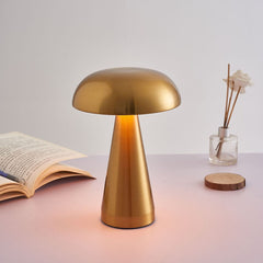 Hooux Rechargeable Desktop Decorative Table Lamp Outdoor Light Luxury Simple Touch Dimming Lamp Bedroom Creative Atmosphere Night Ligh