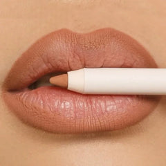 Hooux Nude Brown Lip Liner Pencil Outline Contour Tint Lip Makeup Lasting Waterproof Matte Smooth Lipstick Pen Lip Contouring Cosmetic