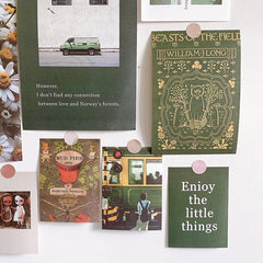 Hooux Vintage Art Wall Collage Cards